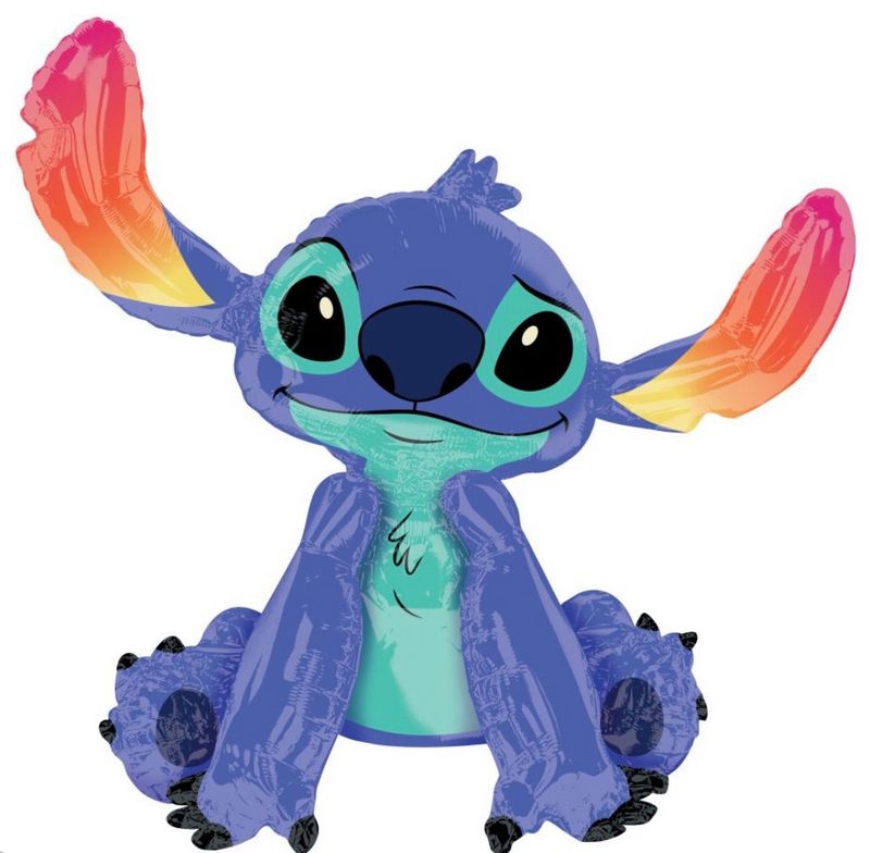 Airwalker Stitch Balloon 34”