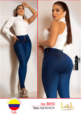 Butt Lifting Colombian Jeans- Jeans Levanta Cola L&amp;L Jeans 8410