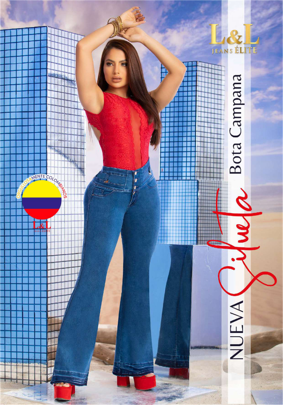Butt Lifting Colombian Jeans- Jeans Levanta Cola -L&amp;L Jeans 5253