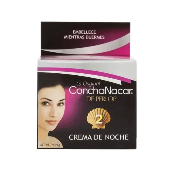 CONCHA NACAR CREMA DE NOCHE 3 OZ