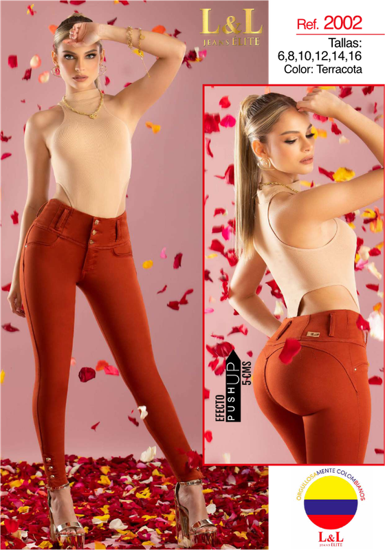 Butt Lifting Colombian Jeans- Jeans Levanta Cola -L&amp;L Jeans 2002