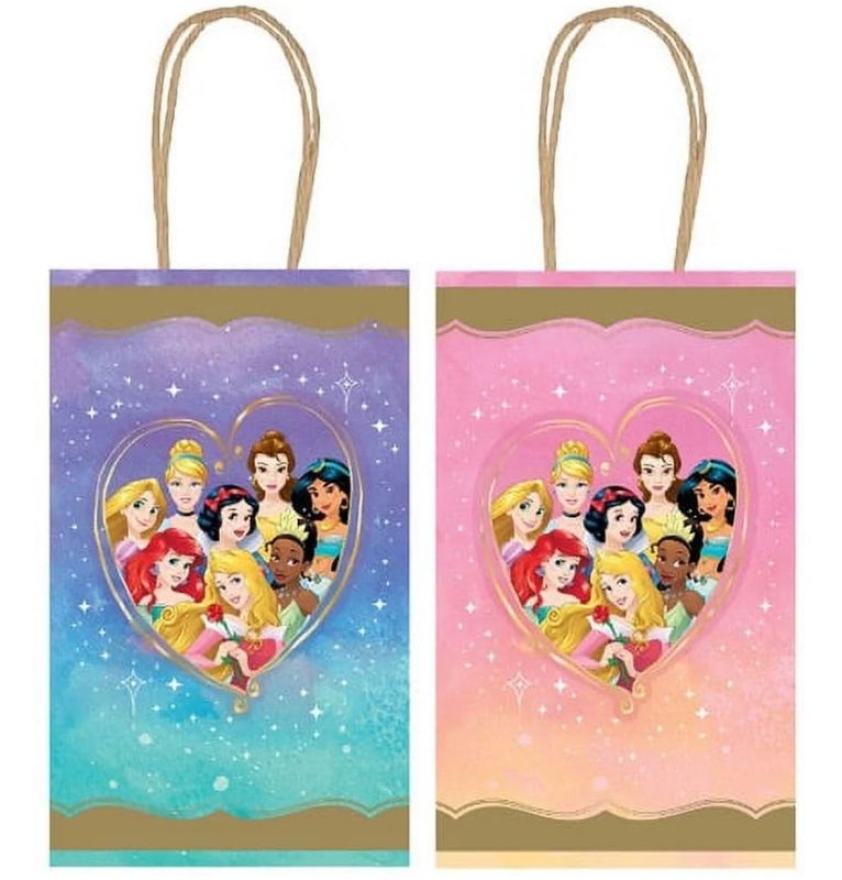 Disney Princess Once Upon A Time Kraft Treat Bags - 8-Pack