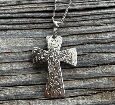 N-60 Intricate Cross Necklace