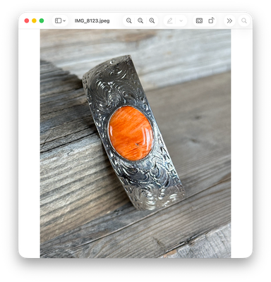 B-76 Spiny Oyster Cuff