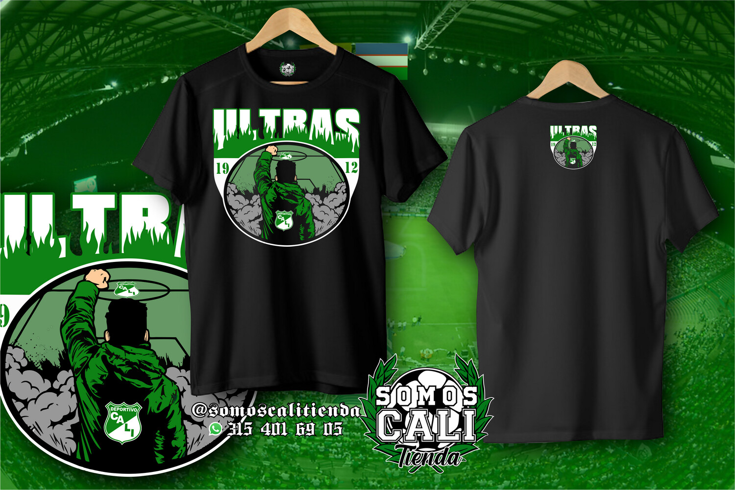Camisetas estampadas.