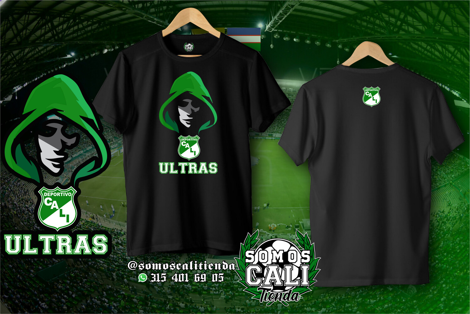 Camisetas estampadas.