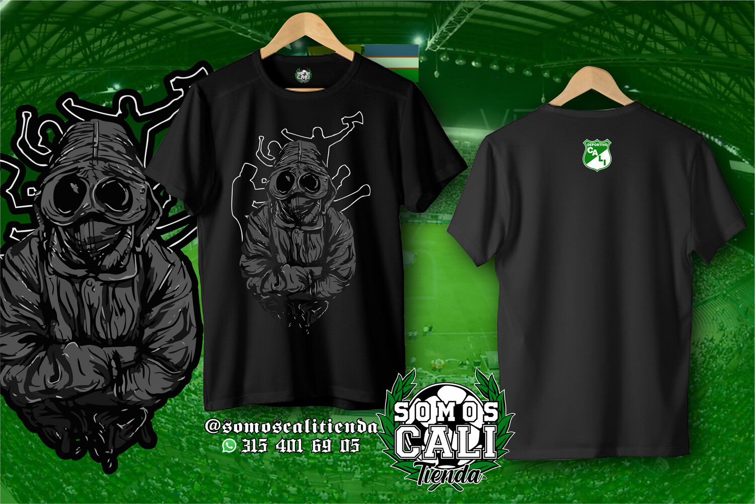 Camisetas estampadas.