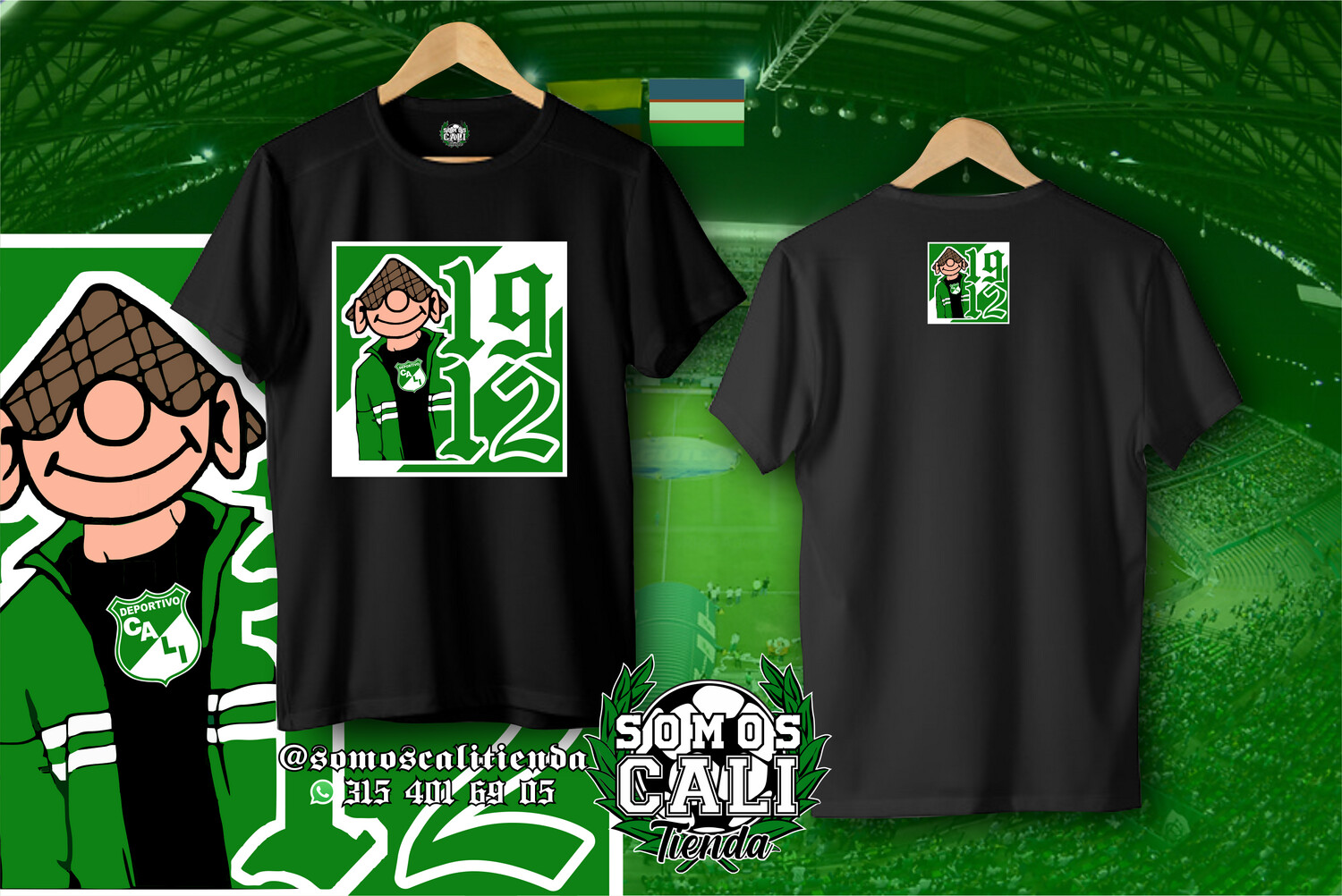 Camisetas estampadas.