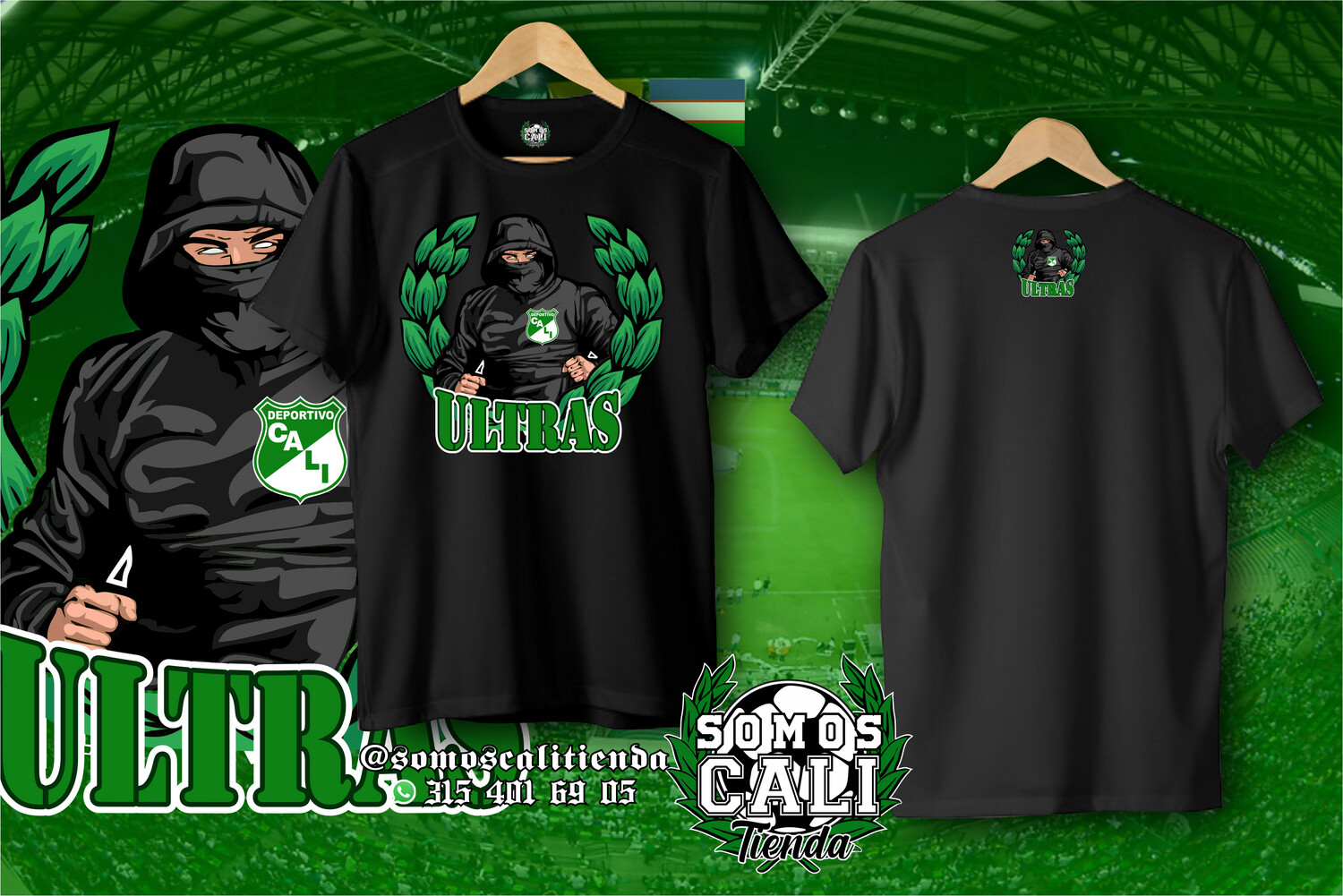 Camisetas estampadas.