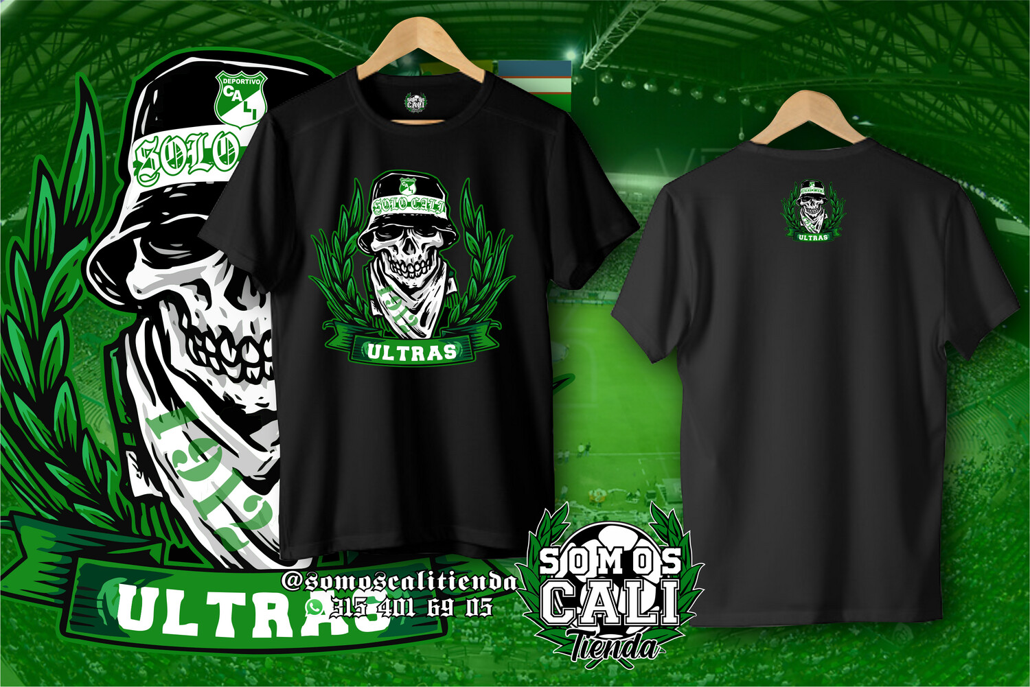 Camisetas estampadas.