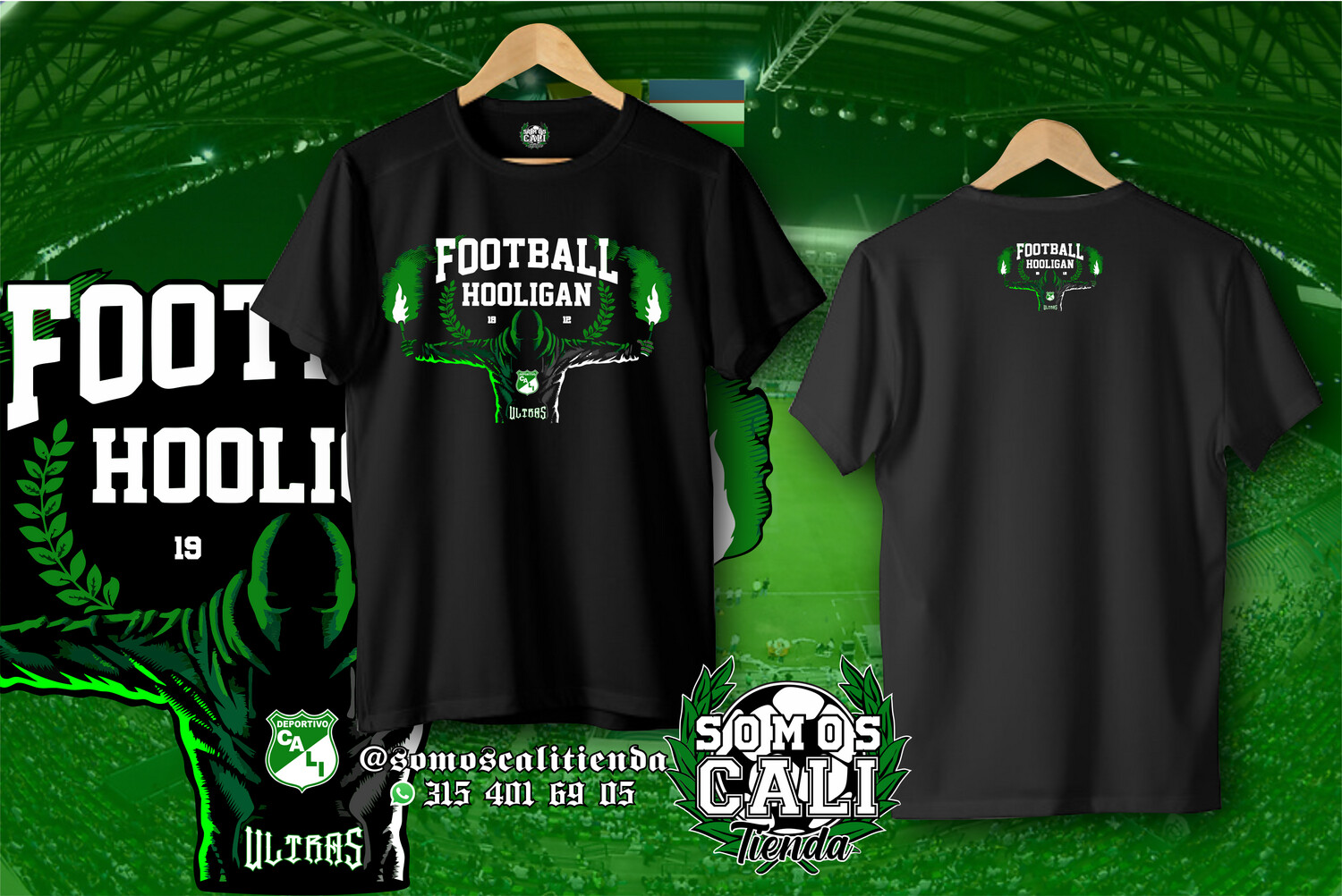 Camisetas estampadas.
