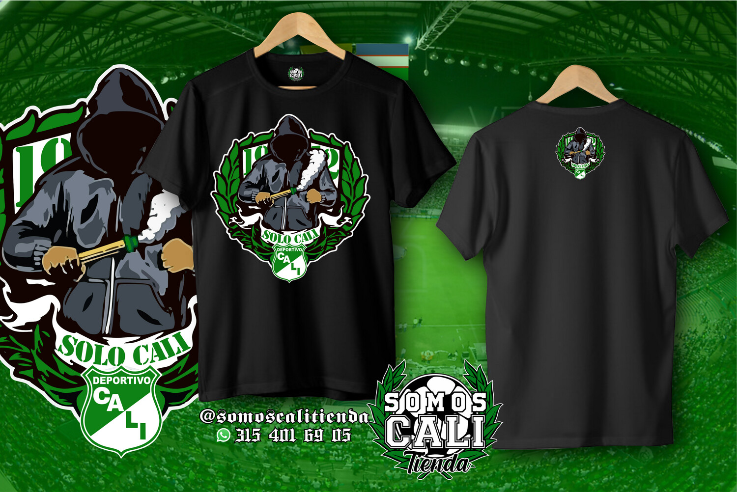 Camisetas estampadas.