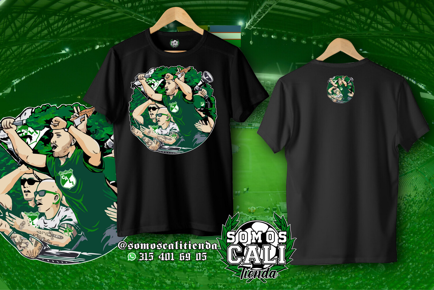 Camisetas estampadas.