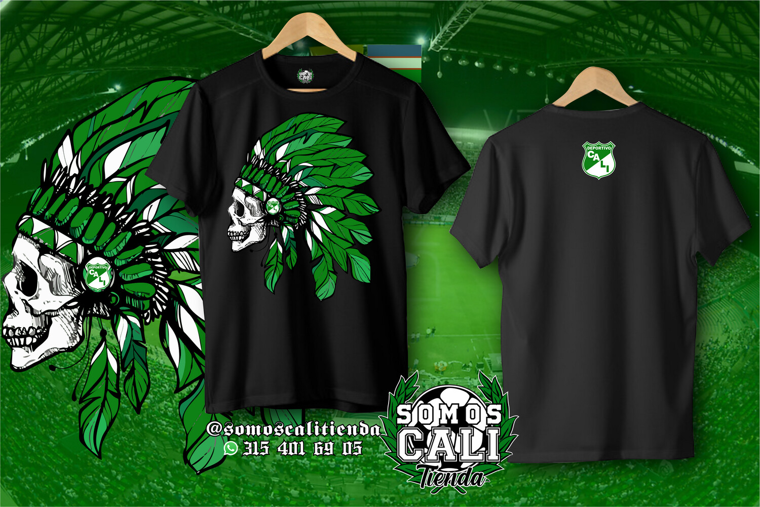 Camisetas estampadas.