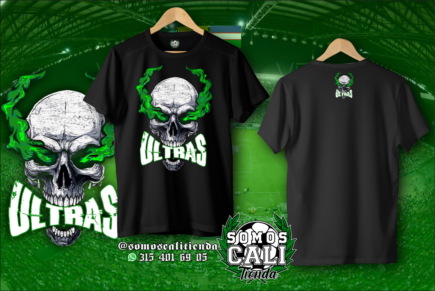 Camisetas estampadas.