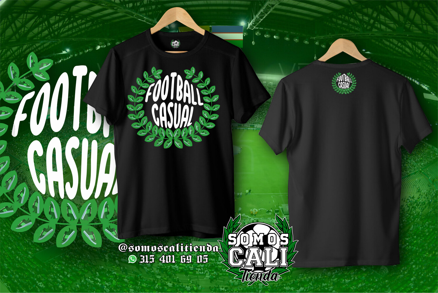 Camisetas estampadas.