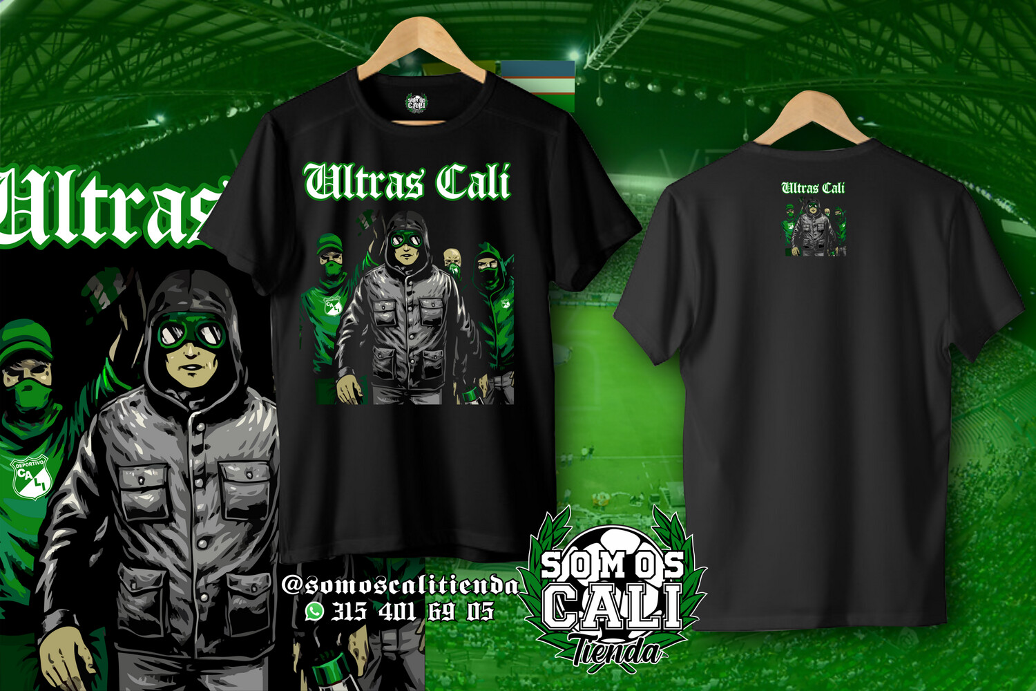 Camisetas estampadas.