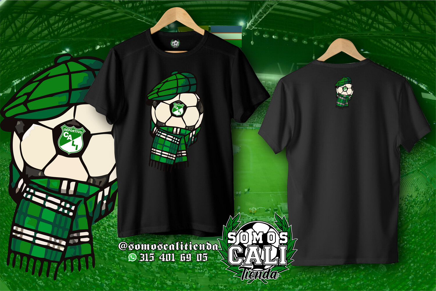 Camisetas estampadas.