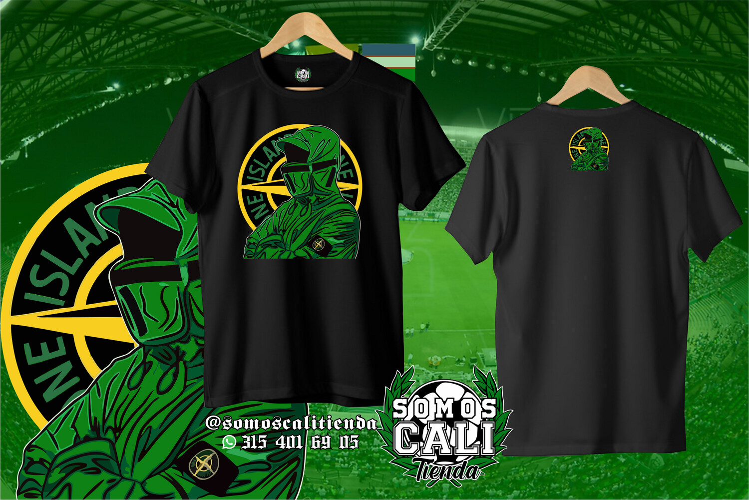 Camisetas estampadas.