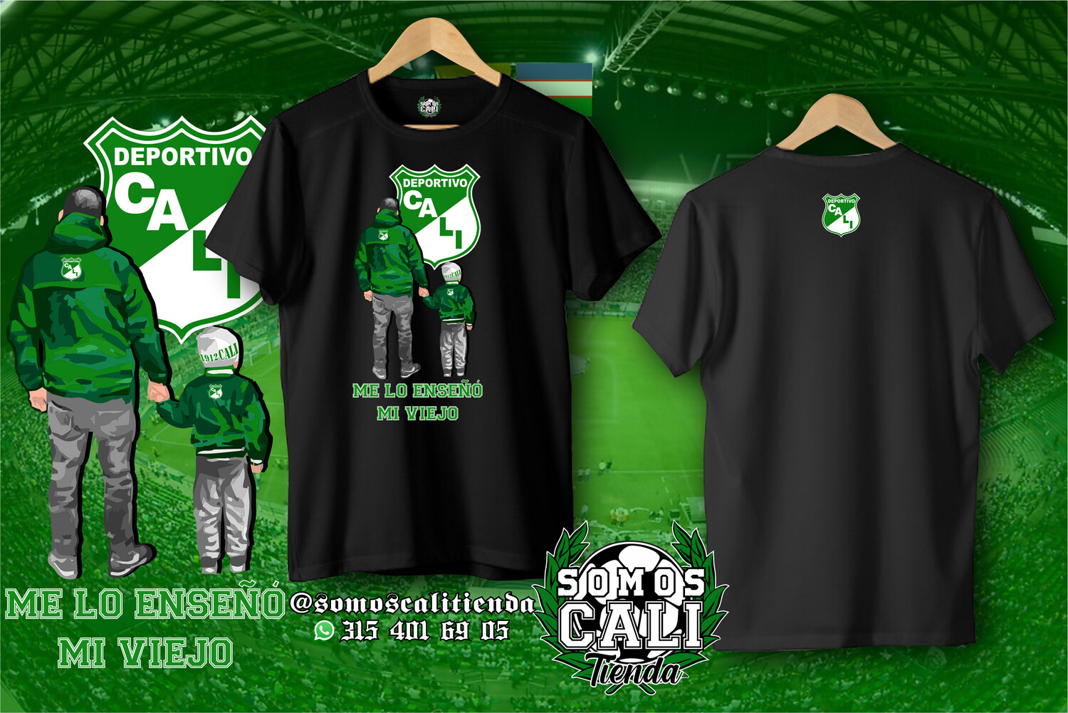 Camisetas estampadas.