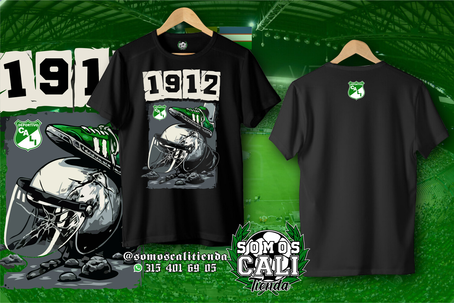 Camisetas estampadas.