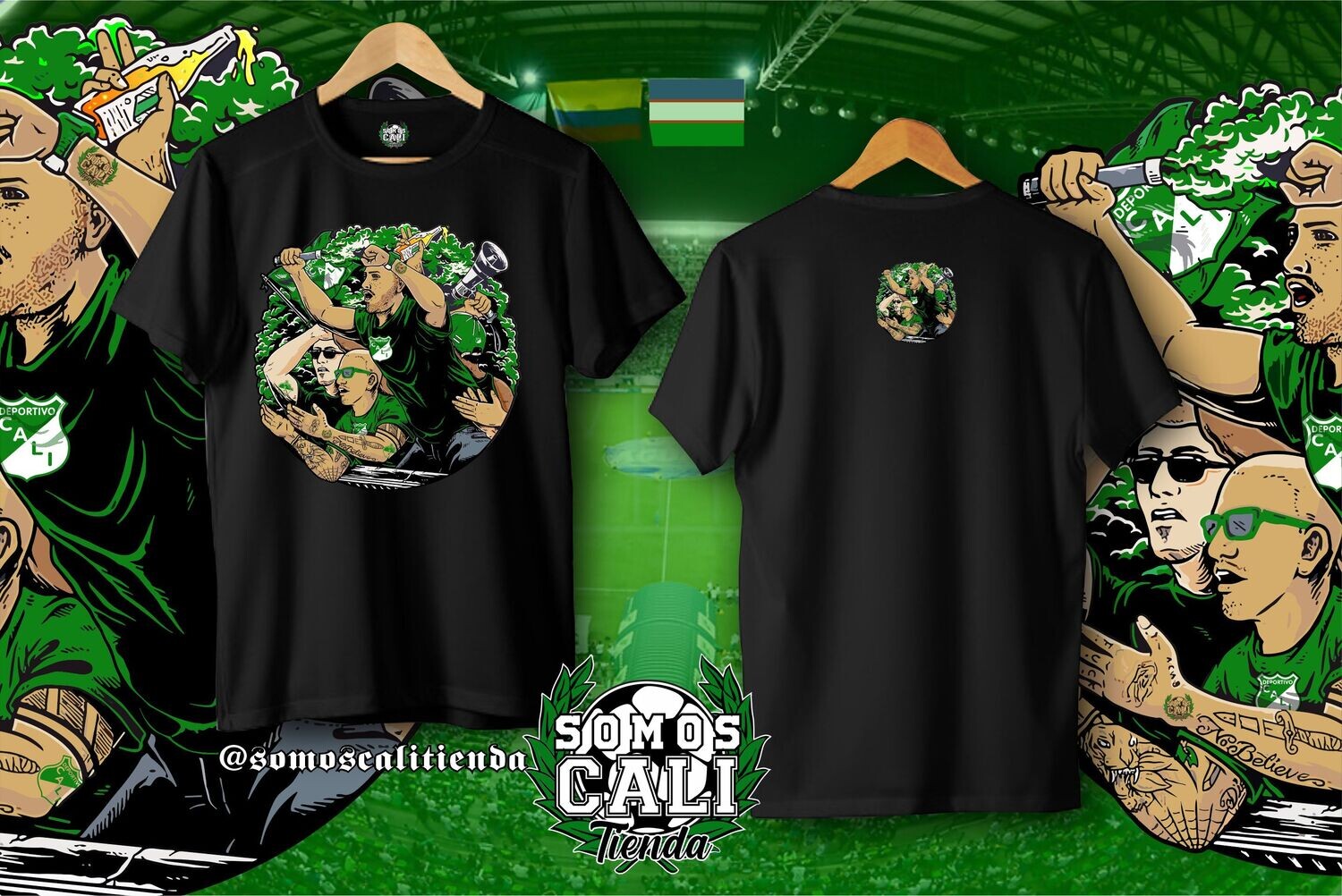 Camisetas estampadas.
