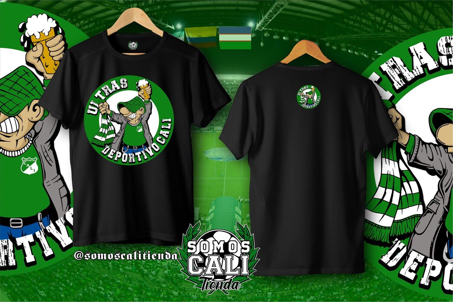 Camisetas estampadas.
