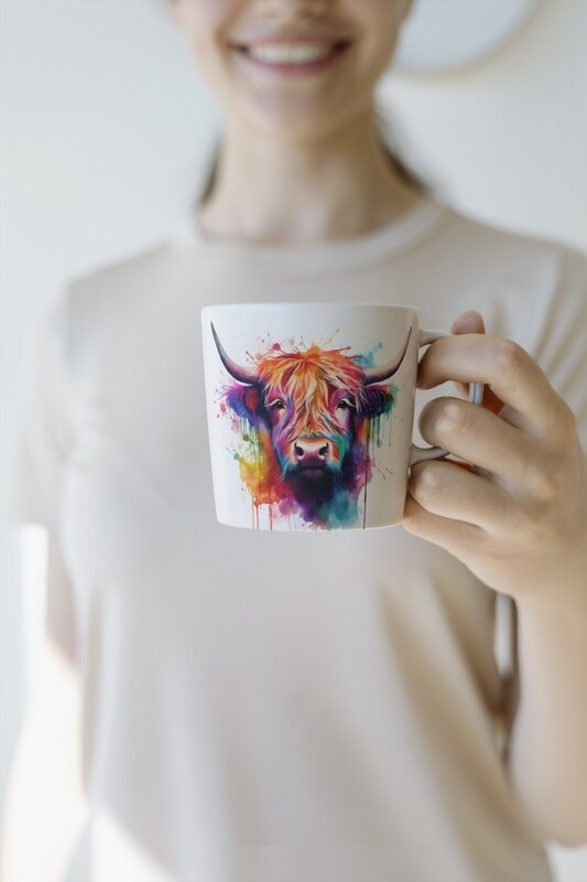 Highland Cow mug