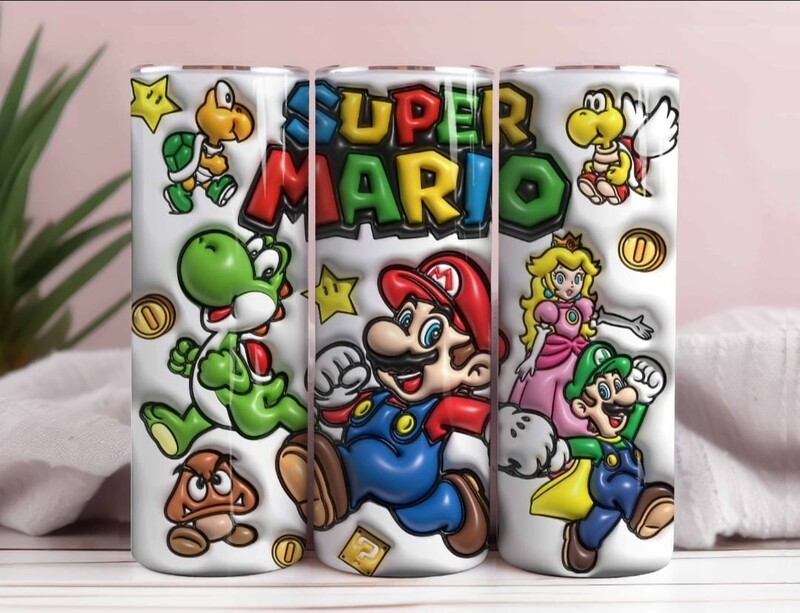 Super Mario stainless steel tumbler