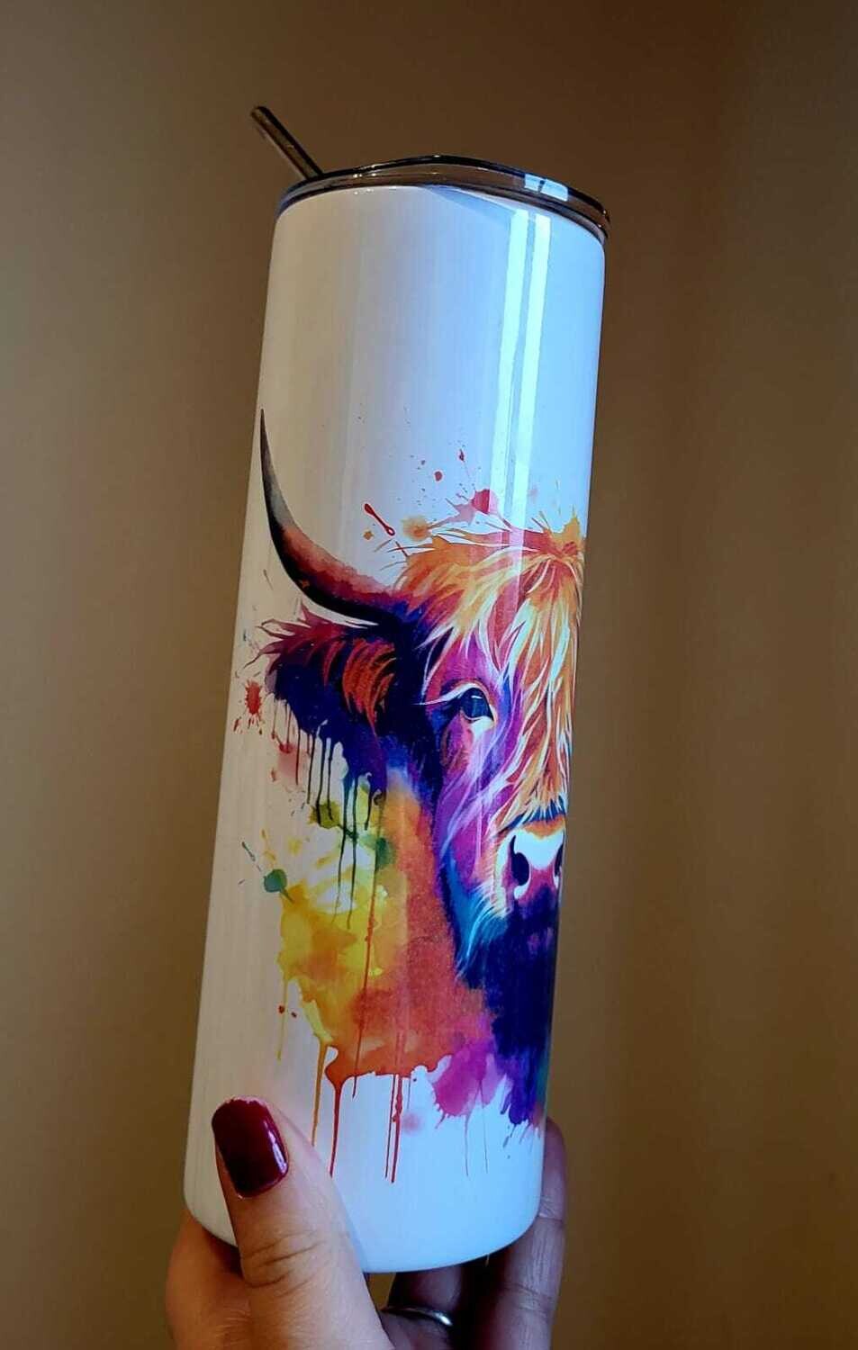 Highland Cow Tumbler