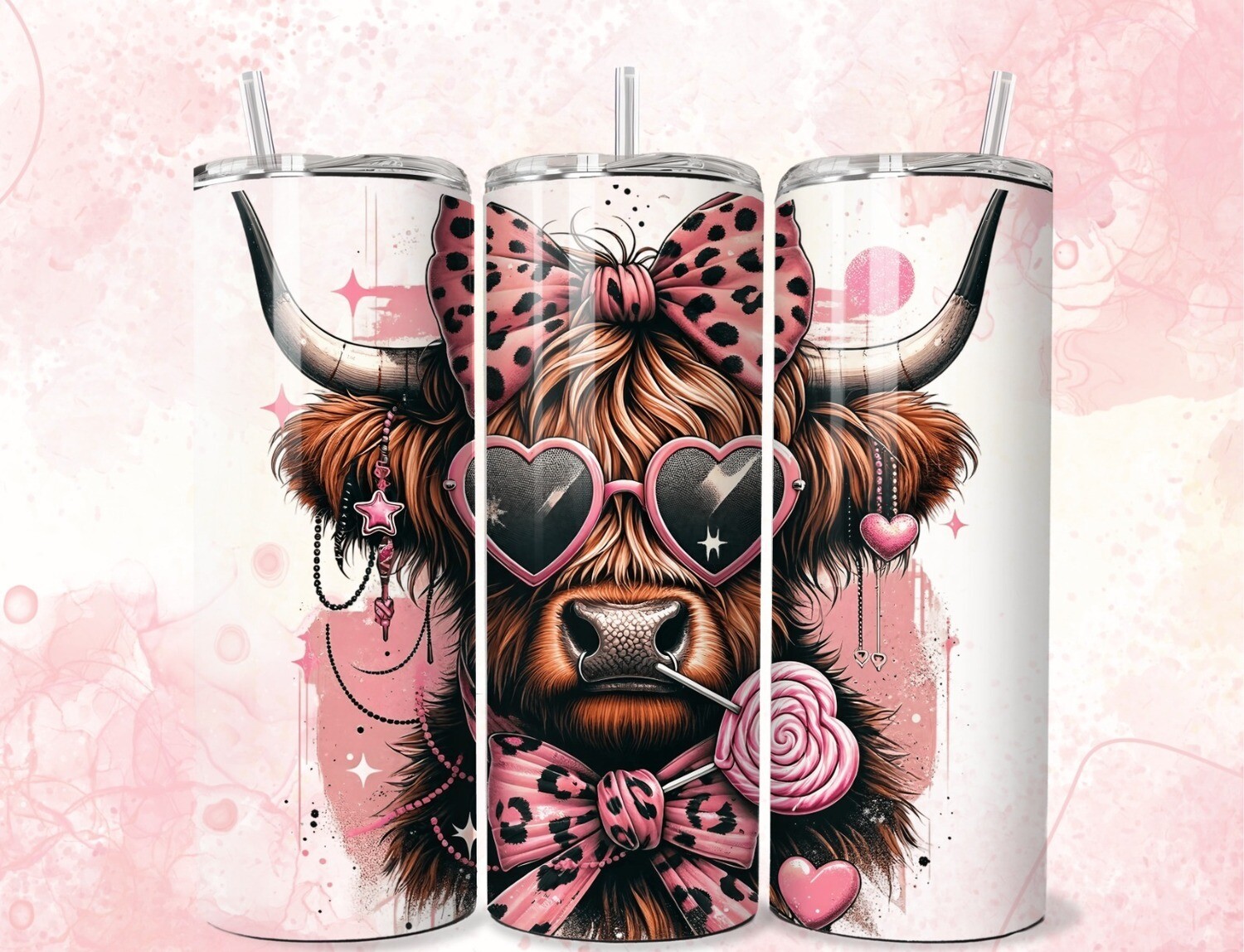 Highland Cow Tumbler