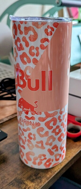 Red bull tumbler