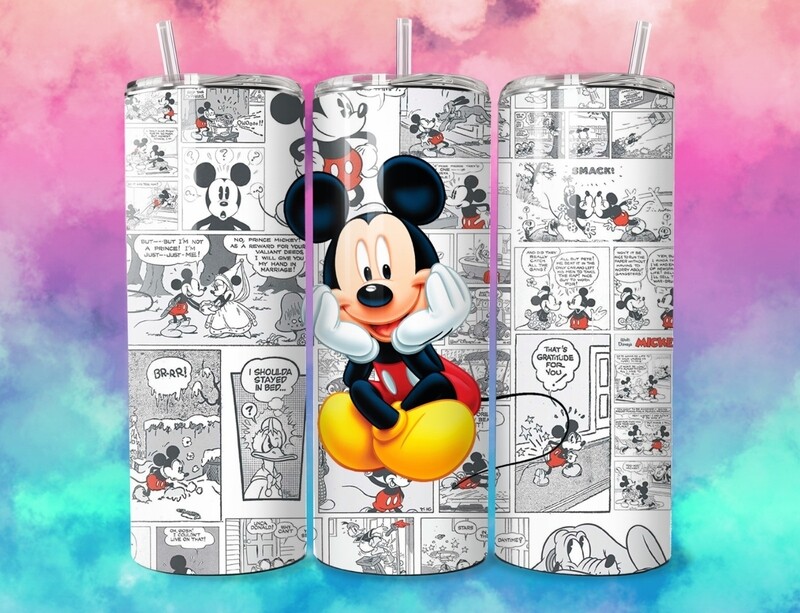 Mickey mouse stainless steel tumbler