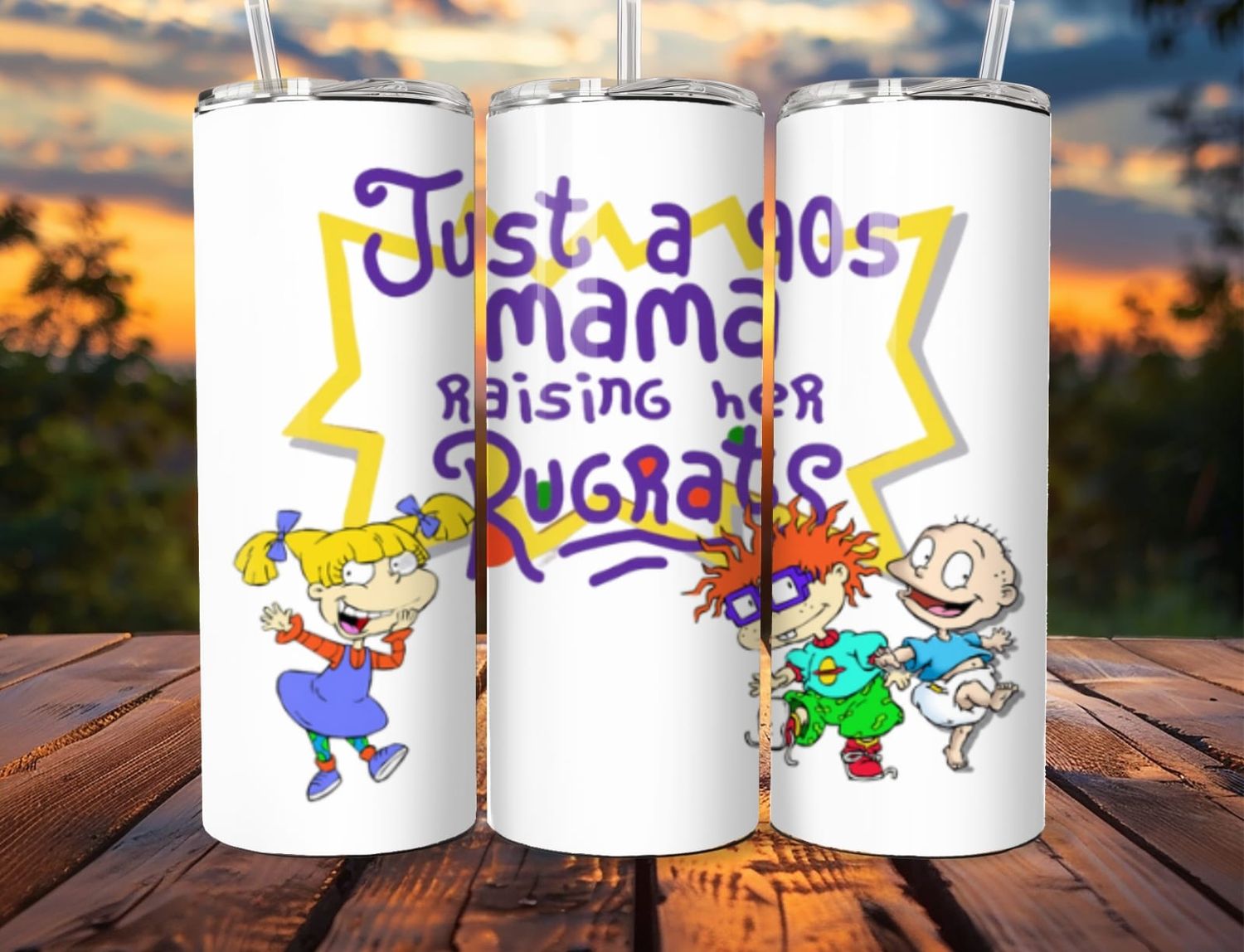 Rugrats stainless steel tumbler