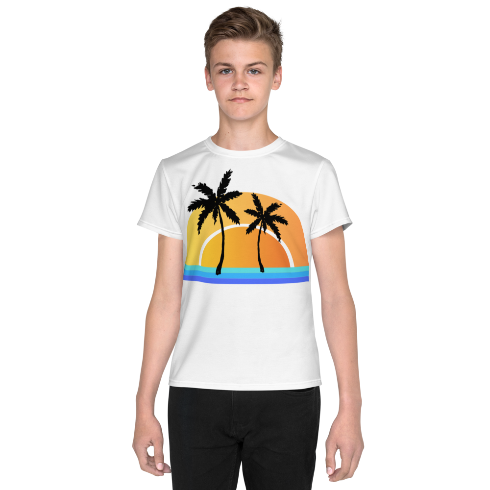 Summer Unisex Youth Crew Neck T-Shirt