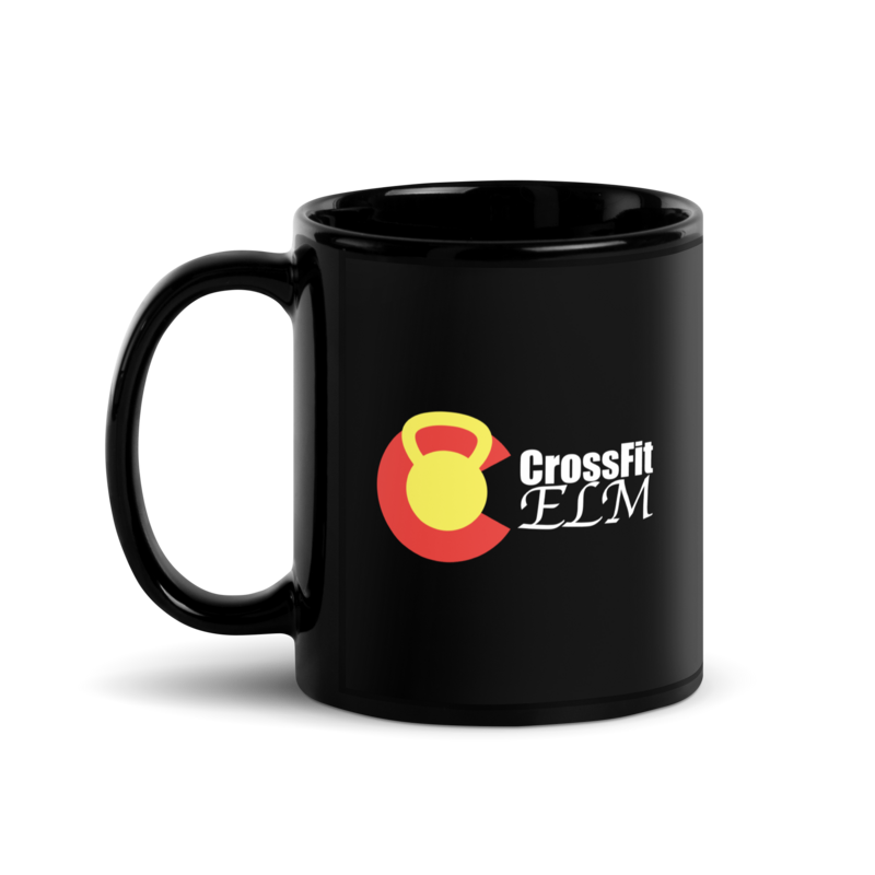11oz Black Coffee Mug