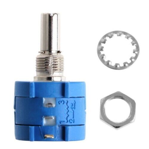 3590S 3590S-2-202L Bourns, 2K Ohm 1-Gang 10-Turn, Precision Potentiometer