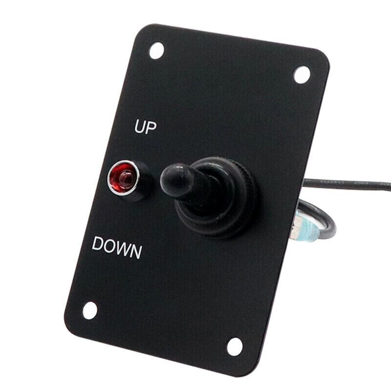 15A Anchor Winch Windlass UP/DOWN Toggle Switch Control Panel with LED Pre-Wired