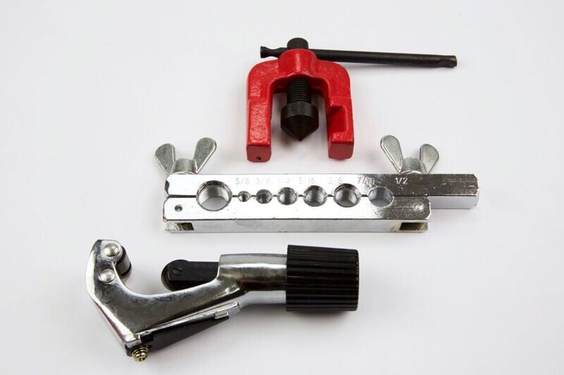 612031-CUTTING & FLARING TOOL SET, 3/16-5/8″ WITH CUTTER