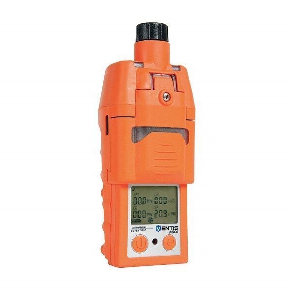 Industrial Scientific VTS-K1231101201 Ventis MX4 H2S O2 CO LEL Portable Four Gas Monitor