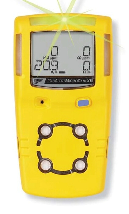 Honeywell BW Microclip XL Portable Multi Gas Detector