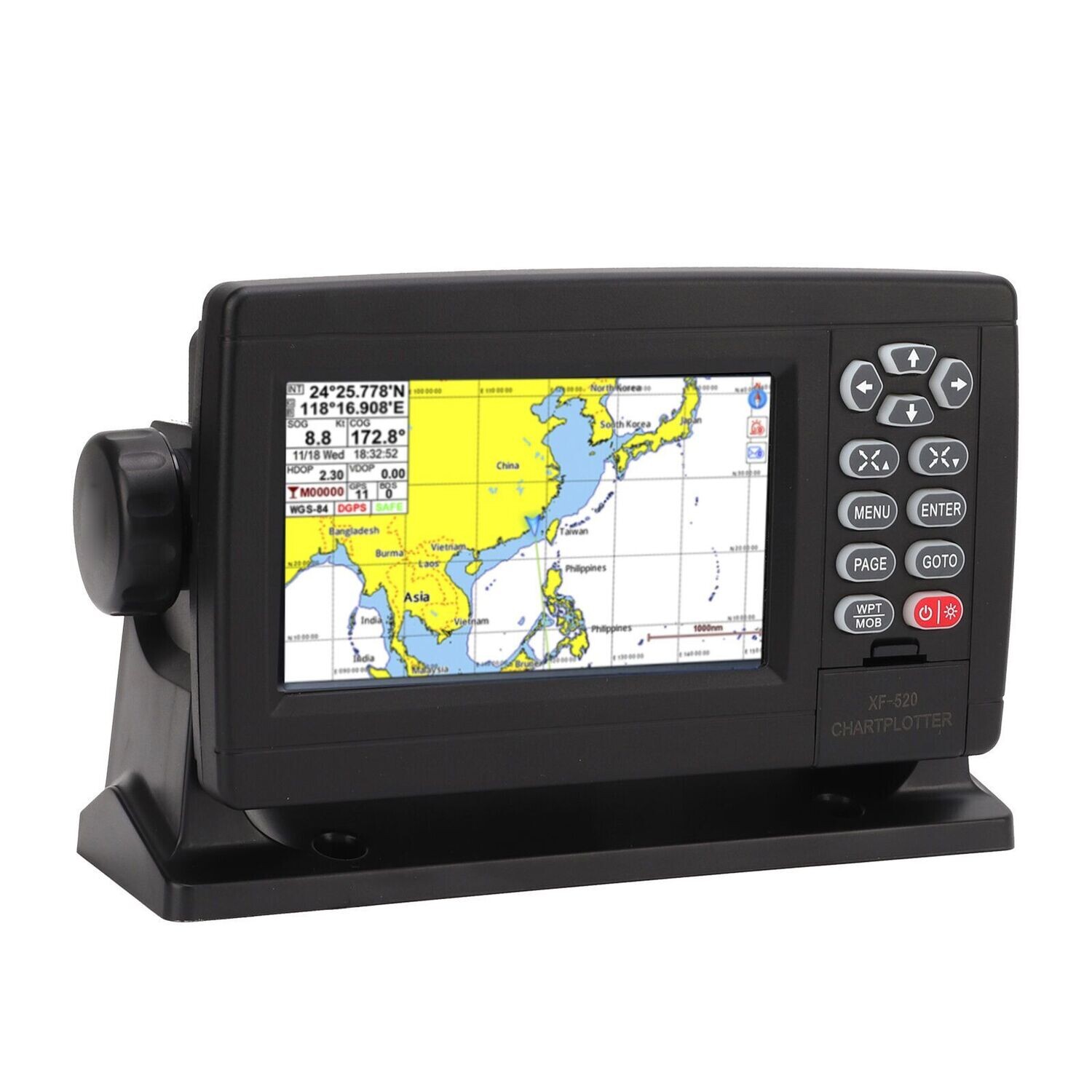 5in Marine GPS Navigator AIS TFT LCD Screen LED Backlight IP65