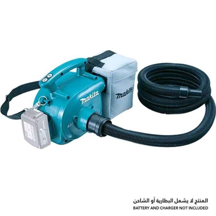 Makita DVC350Z Cordless Vacuum Cleaner, 18V, 2 in 1 machine, Variable switch, 3L , Suction 5.5kPa, 4.3kg