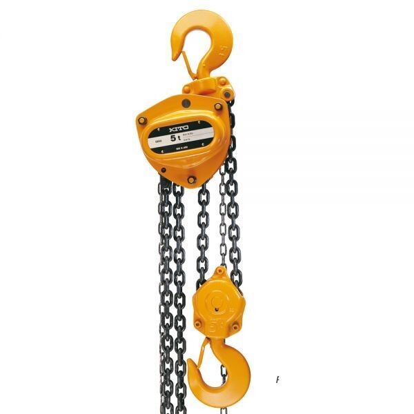 Kito CB050 Manual Chain Hoist, 5 Ton, Chain Length 3 Meter, 43Kg, Made In Japan