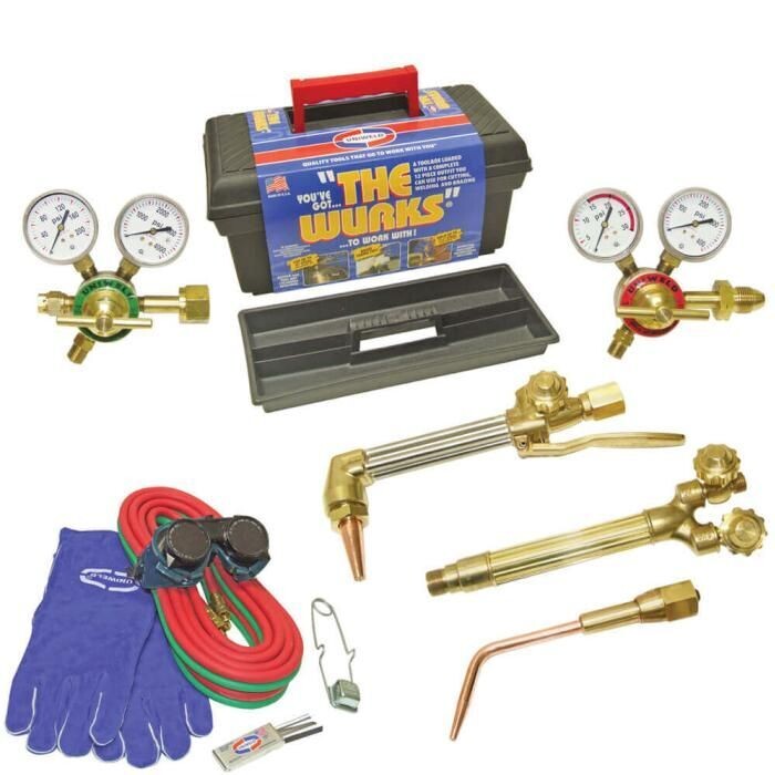 Uniweld WURKS-V Gas Cutting Welding Set