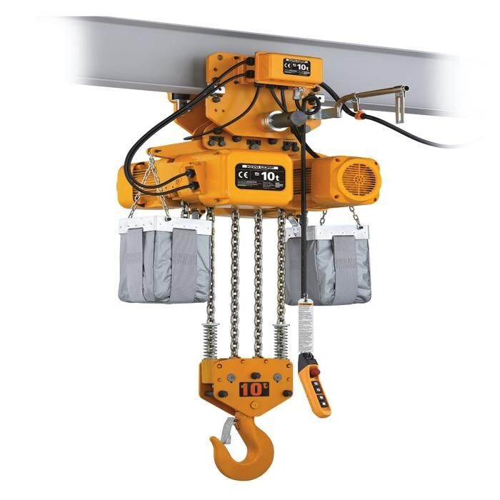 Kito ER2M075S-L/220V ELECTRIC CHAIN HOIST, MOTORIZED TROLLEY, TYPE 220VOLTS 60HZ  7.5 TON WITH CHAIN, FOR 3 METERS LIFTING HEIGHT AND CHAIN BUCKETER2M075S-LV