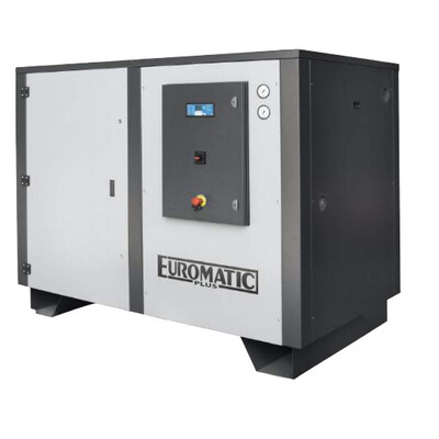 Euromatic MX 100 Direct drive Screw Air Compressor 375 CFM , Made in italy