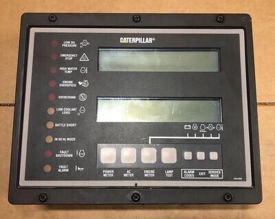 Used Caterpillar 172-0032 EMCP 2+ Control Panel GSC 133-9850 10R-5489