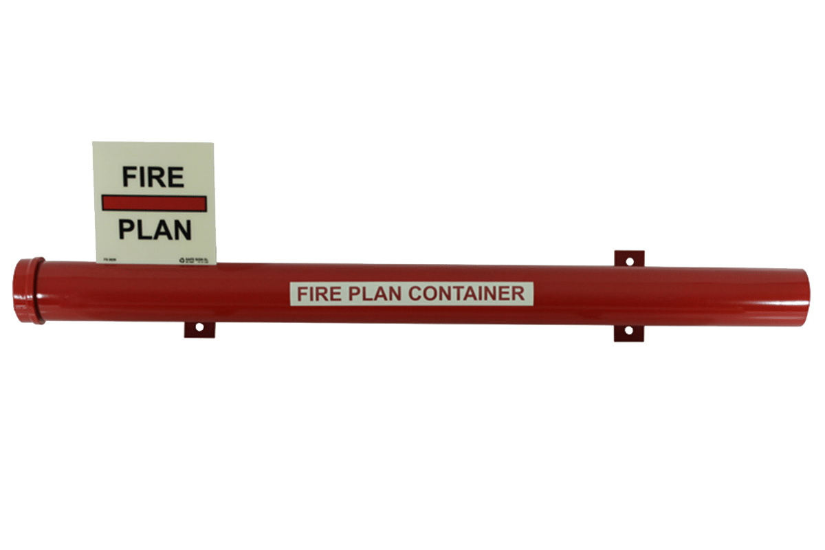 FIRE PLAN CONTAINER