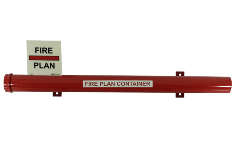 FIRE PLAN CONTAINER